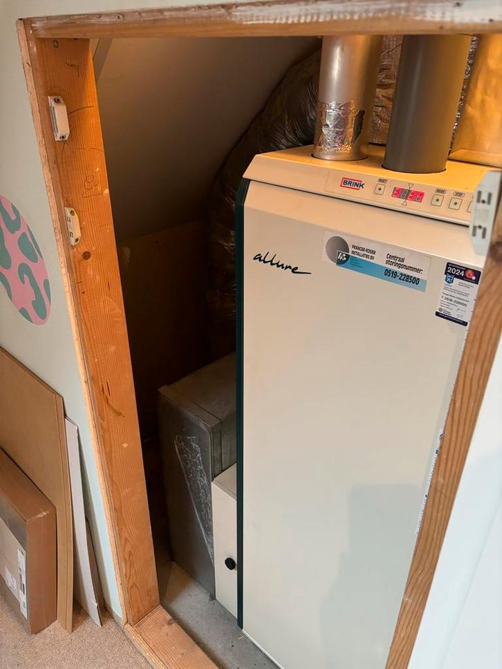 Brink allure B-25 HR Luchtverwarming, Doe-het-zelf en Verbouw, Verwarming en Radiatoren, Gebruikt, Overige typen, 800 watt of meer