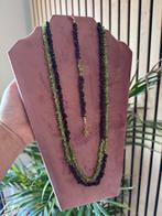 Prachtige ketting en armand te koop, Paars, Nieuw, Ophalen of Verzenden, Steen of Mineraal