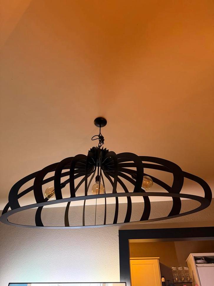 Moderne Catania Hanglamp, Huis en Inrichting, Lampen | Hanglampen, Zo goed als nieuw, Minder dan 50 cm, Metaal, Ophalen of Verzenden