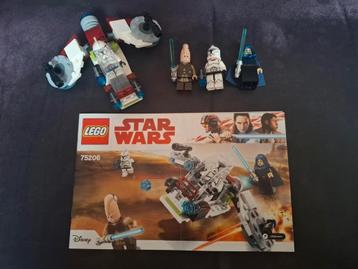 Lego Star Wars 75206 Jedi and Clone Troopers Battle Pack beschikbaar voor biedingen