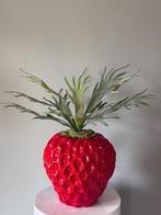 Kunstplant Hertshoorn in aardbeienpot 35 cm hoog, Huis en Inrichting, Ophalen, Nieuw, Binnen