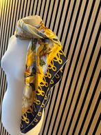 100 procent zijde Sjaal met Bloemen motief   105x105 cm, Kleding | Dames, Mutsen, Sjaals en Handschoenen, Verzenden, Yu hua, Nieuw