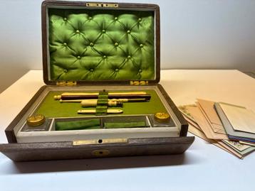 Antieke Schrijfset - Compleet met Enveloppen beschikbaar voor biedingen