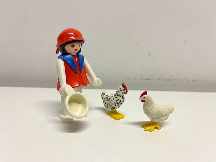 Western nr 87 Farm Girl Vrouw Ranch 3427 3371 3243 3503 3428, Kinderen en Baby's, Speelgoed | Playmobil, Gebruikt, Los playmobil