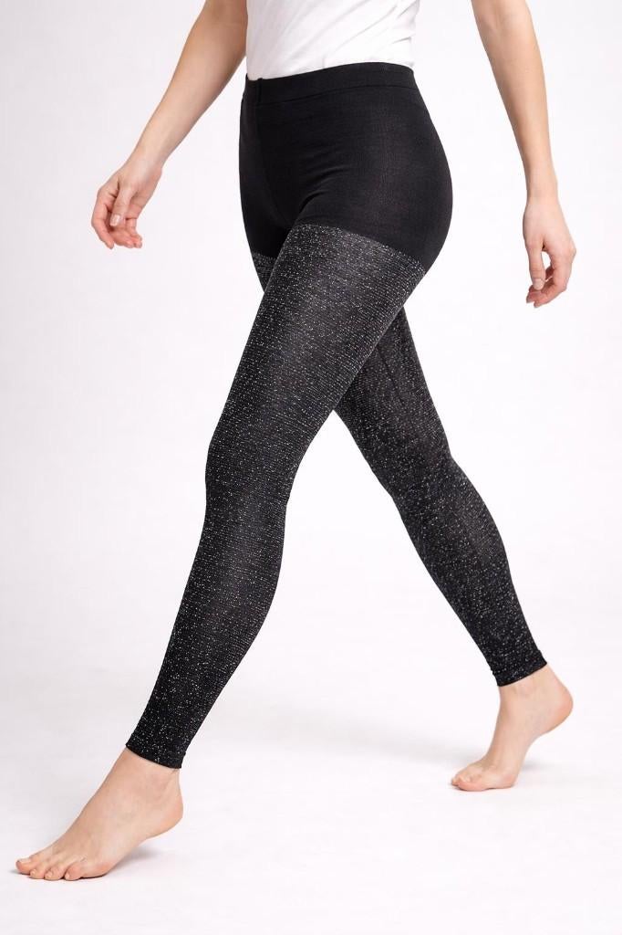 Partij zwarte 50 denier panty's met zilveren lurex, NHP International, Sales@nhp-international.com, Zwart, Ophalen of Verzenden