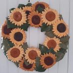 Stenen krans van zonnebloemen, Huis en Inrichting, Ophalen, Nieuw