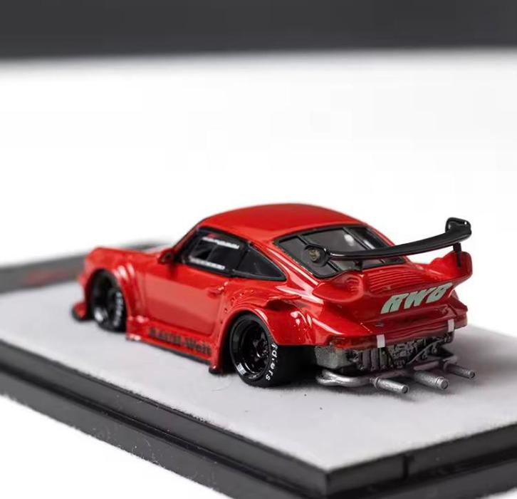 QDan 1/64 RWB Porsche 930 widebody Resin 1/299, Hobby en Vrije tijd, Modelauto's | Overige schalen, Zo goed als nieuw, Ophalen of Verzenden