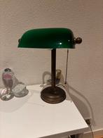 Groene vintage bureau lamp., Ophalen of Verzenden, Gebruikt, Minder dan 50 cm