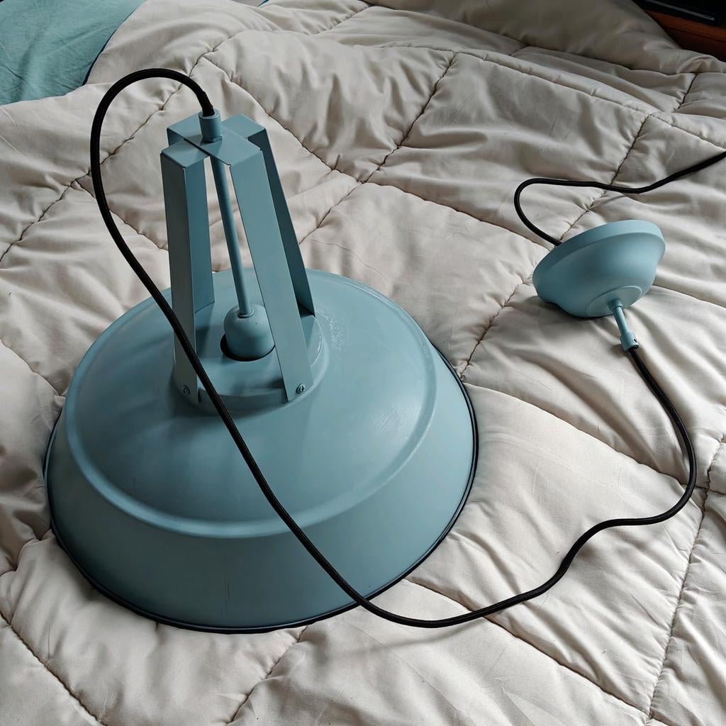 Hanglamp, Ophalen of Verzenden, Zo goed als nieuw, Metaal, Minder dan 50 cm