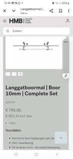 Hbm langgatboormal boormal voor deuren, Doe-het-zelf en Verbouw, Gereedschap | Overige machines, Ophalen of Verzenden, Zo goed als nieuw