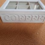 Witte box voor koffie pads, Huis en Inrichting, Ophalen of Verzenden, Zo goed als nieuw