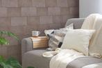 Roestbruin behang 38201-3, Ophalen of Verzenden, Minder dan 10 m², Bruin, Modern retro