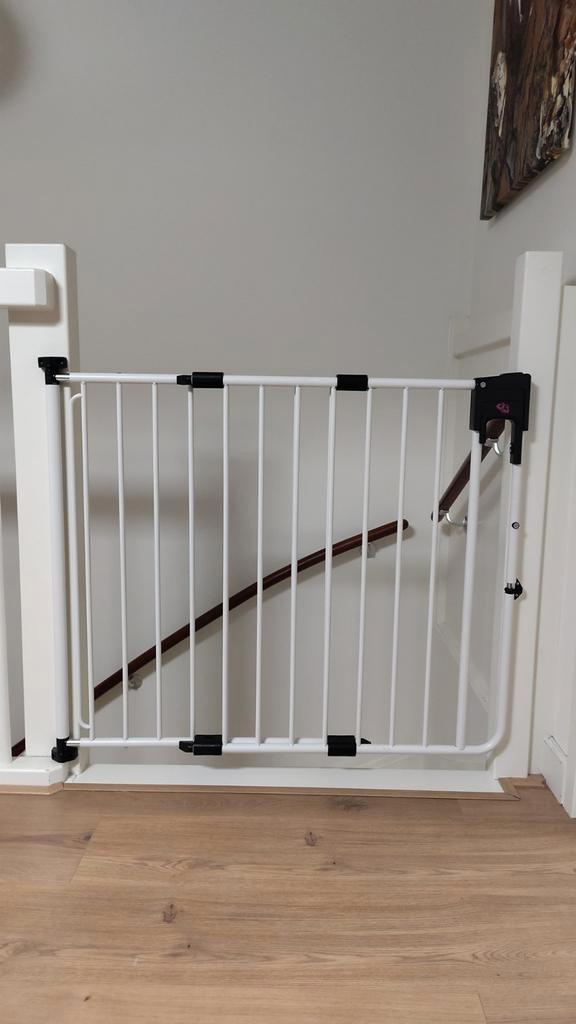 A3 verstelbaar traphek, Kinderen en Baby's, Traphekjes, Zo goed als nieuw, Metaal of IJzer, 115 cm of meer, Ophalen