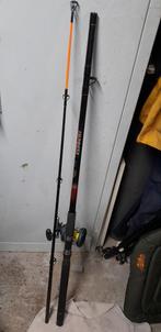 Spro reel op boothengel, Watersport en Boten, Ophalen, Zo goed als nieuw, Werphengel