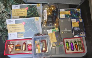 pakket nieuwe kerst spullen beschikbaar voor biedingen