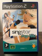 Singstar Pop Hits PS2, Spelcomputers en Games, Games | Sony PlayStation 2, Vanaf 3 jaar, Gebruikt, Ophalen of Verzenden, Muziek