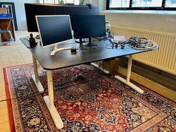2x Bekant (IKEA) bureau 160x80 - afbeelding 1