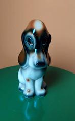 Vintage  beeldje Bassethond hond uit keramiek - Jema Holland, Verzamelen, Ophalen of Verzenden, Zo goed als nieuw, Dier