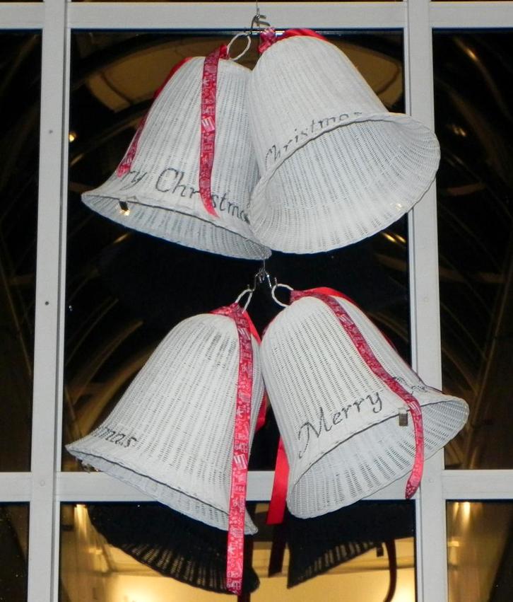 Grote originele Riviera Maison Kerstklokken, Diversen, Kerst, Zo goed als nieuw, Ophalen