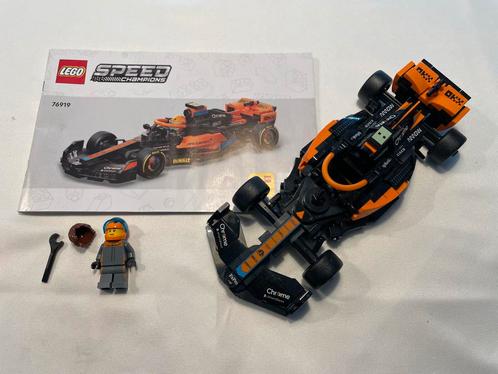 LEGO SPEED CHAMPIONS 2023 McLaren Formula 1 Car 76919, Kinderen en Baby's, Speelgoed | Duplo en Lego, Zo goed als nieuw, Lego