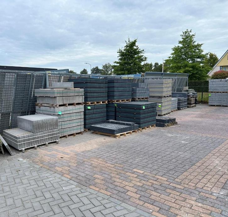 sluitbanden, Tuin en Terras, Tegels en Klinkers, Nieuw, Overige typen, Beton, 10 m² of meer, Ophalen