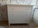 IKEA Hemnes witte ladekast met 3 lades, Ophalen, Overige materialen, Gebruikt, 50 tot 100 cm