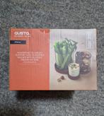Gusta / houder met glaasjes - inclusief verzendkosten, Ophalen of Verzenden, Nieuw