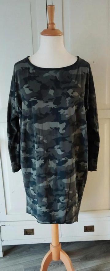 Eva Fashion stretch jurk met print maat 44-46 beschikbaar voor biedingen