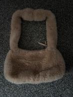 Zachte Bruine Bont Tas, Sieraden, Tassen en Uiterlijk, Tassen | Damestassen, Ophalen of Verzenden, Zo goed als nieuw, Bruin, Handtas