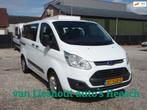 Ford Transit Custom Trend 9 persoons personenbus bj 16, Voorwielaandrijving, Stof, Wit, Origineel Nederlands