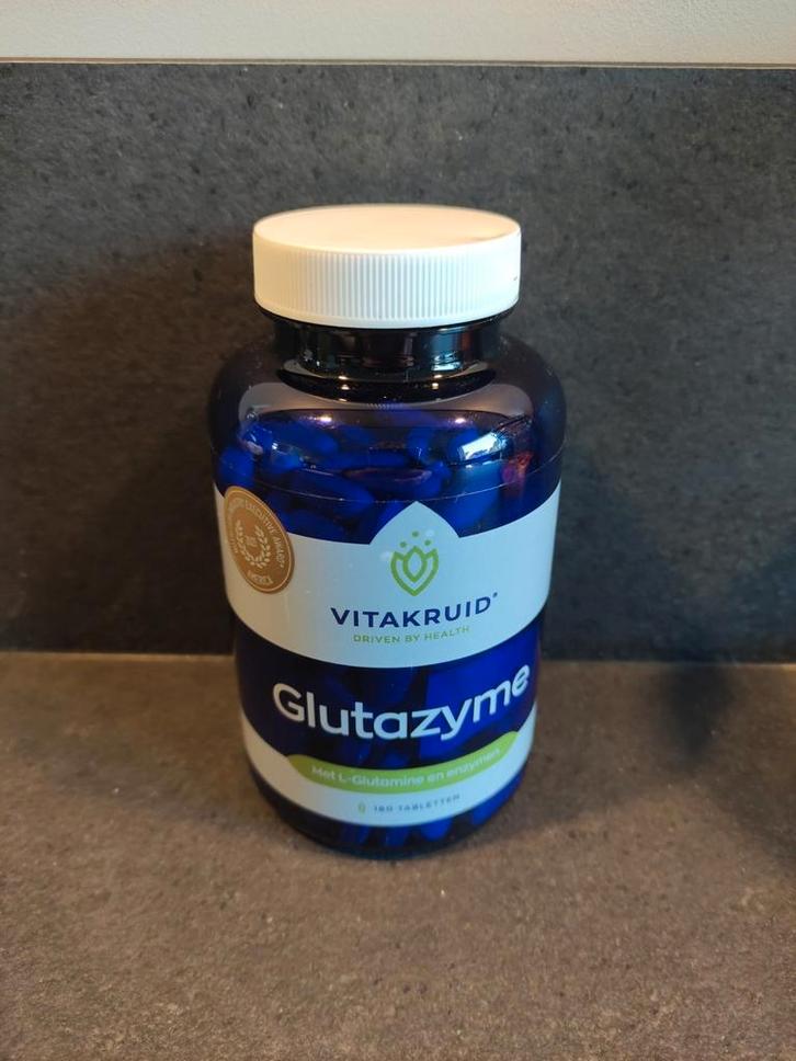 Vitakruid Glutazyme, 180 tabletten!, Sport en Fitness, Gezondheidsproducten en Wellness, Nieuw, Overige typen, Ophalen of Verzenden