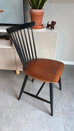 Gewoon leuke stoel vintage vibe bijzetstoel slaapkamerstoel, Huis en Inrichting, Stoelen, Ophalen, Gebruikt, Zwart, Eén