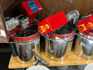 Lyson creme honing roermachine. 70 liter vat. beschikbaar voor biedingen