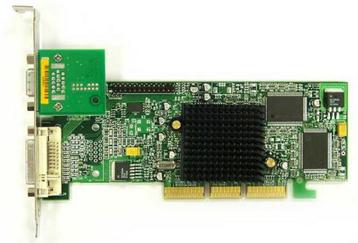 Matrox G55+ Millennium G550 32MB AGP , VGA & DVI [K258] 6-7 beschikbaar voor biedingen