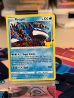 Kyogre Holo - 3/25 Celebrations 25th Anniversary, Ophalen of Verzenden, Zo goed als nieuw, Losse kaart