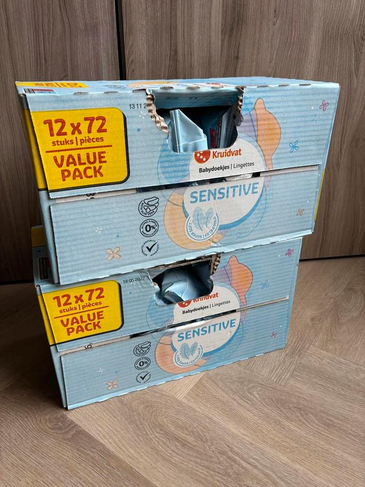 Baby billendoekjes Sensitive 24x72, Kinderen en Baby's, Badjes en Verzorging, Nieuw, Overige typen, Overige merken, Standaard