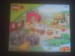 Lego Duplo 4968 LegoVille grote dierentuin set, Kinderen en Baby's, Speelgoed | Duplo en Lego, Verzenden, Zo goed als nieuw, Complete set