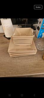 Taupe servies 12 delig, Huis en Inrichting, Keuken | Servies, Ophalen of Verzenden, Overige stijlen