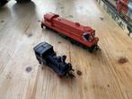 Kleine locomotief en dieselloc voor HO Spoor, Gebruikt, Ophalen, Overige merken, Gelijkstroom