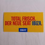 Leuke sticker.   SEAT IBIZA., Ophalen of Verzenden, Zo goed als nieuw, Overige typen
