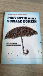 Sijtze de Roos - Preventie in het sociale domein, Sijtze de Roos; Mart van Dinther, Sociale wetenschap, Ophalen of Verzenden, Zo goed als nieuw