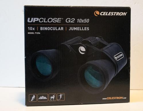 Celestron UpClose G2 10x50, Audio, Tv en Foto, Optische apparatuur | Verrekijkers, Gebruikt, Porro (met knik), 8 tot 12x, Met hoes of tas