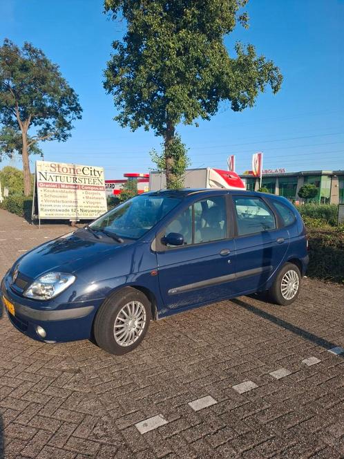 Renault Scénic 1.6 16V 2003 Blauw, Auto's, Renault, Particulier, Scénic, Benzine, D, MPV, Handgeschakeld, Origineel Nederlands