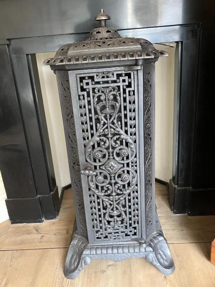 Juffertje, Huis en Inrichting, Kachels, Gebruikt, Vrijstaand, Kolenkachel, Overige brandstoffen, Ophalen of Verzenden