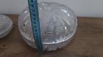 echte kristallen grote (koek) schaal en bonbon schaaltje, Ophalen of Verzenden