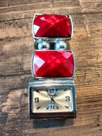 Horloge armband, Ophalen of Verzenden, Gebruikt, Rood