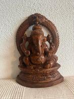 Houten Ganesha beeld - Verhuizing, Ophalen of Verzenden