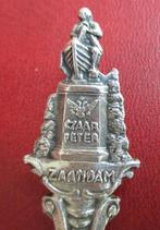 theelepel czaar Peter Zaandam HH90 verzilverd, Gebruikt, Verzilverd, Ophalen of Verzenden, Metaal