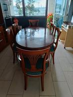 Eethoek 6 stoelen, Huis en Inrichting, Complete eetkamers, Ophalen, Gebruikt
