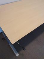 Gispen TM bureau / slinger bureau 180x80, Postbus, Info@gispen.nl, In hoogte verstelbaar, Ophalen of Verzenden